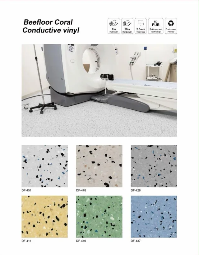 Beefloor Coral Conductive Vinyl kartelası